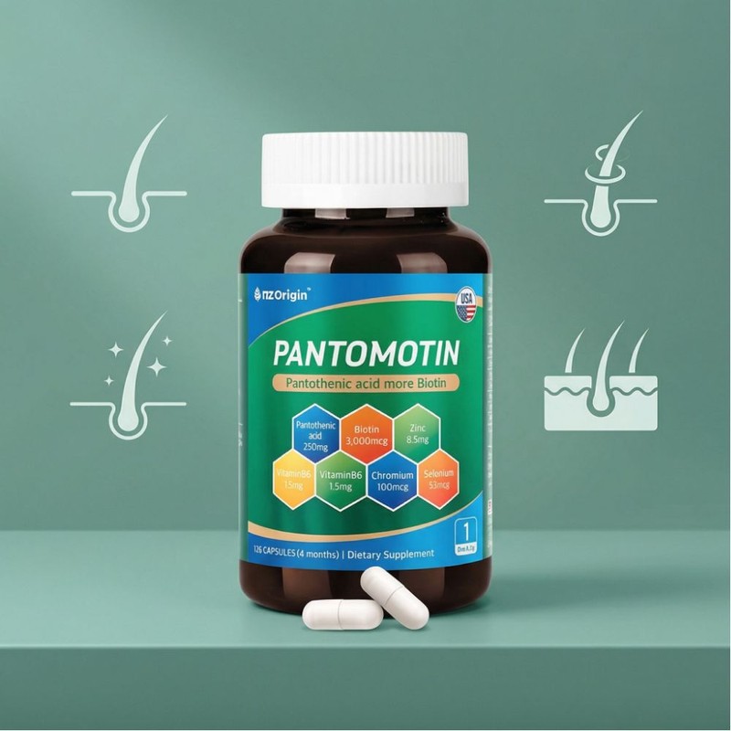 Nature Dew Health Mall Partner Biotin Pantothenic Acid High Content