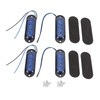 4Pcs Truck Side Lights High Brightness 3000K IP65 Waterproof 4