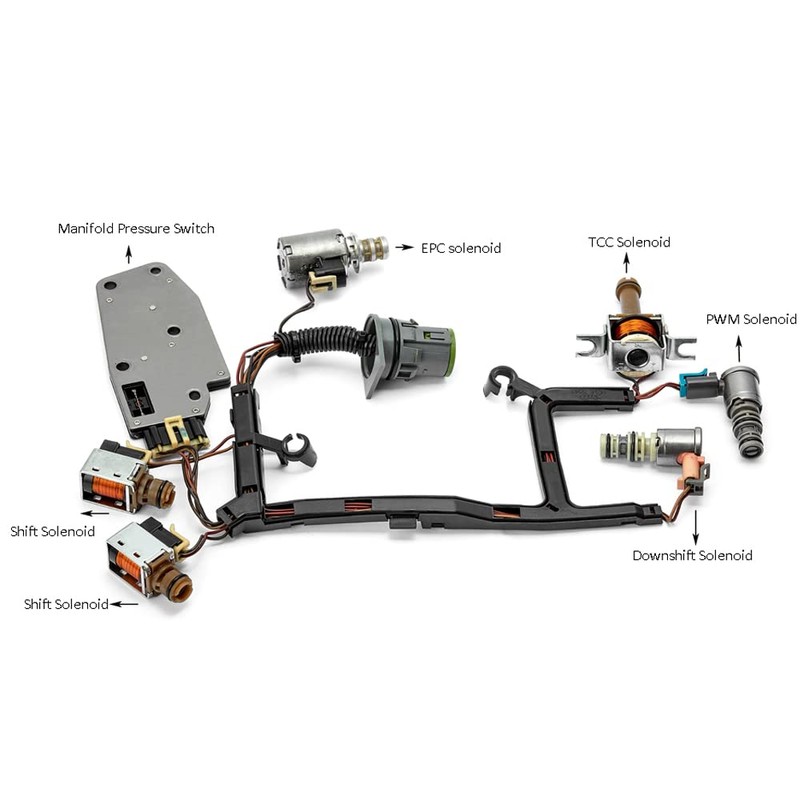 4L60E Transmission Master Solenoid Kit Compatible with 1993-2006 GM EPC