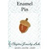 Clayton Jewelry Labs Acorn Oaknut Hard Enamel Pin (Gold)