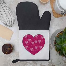 'Love Hearts Heart ' Oven Glove/Mitt (OG00051717)