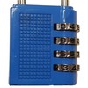 Dapetz ® 4-Digit Combination Padlock, Resettable Locker Padlock, Weatherproof Outdoor
