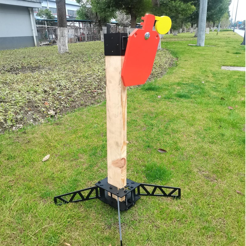 Steel Shooting Targets with Stand, AR500 Steel Hostage Reactive Shooting