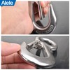 Alele 2Pack 0.5T Crane Scale Grab Hooks,Slip Hooks,Stainless Steel Lifting