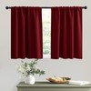 RYB HOME Blackout Curtains for Half Window Kitchen, Thermal Insulated