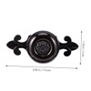 TEHAUX 4Pcs Durable Zinc Alloy Cabinet Door Pull Handles with