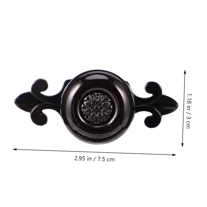 TEHAUX 4Pcs Durable Zinc Alloy Cabinet Door Pull Handles with