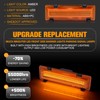 Gempro LED Side Marker Lights Compatible with 1982-1992 Chevy Camaro