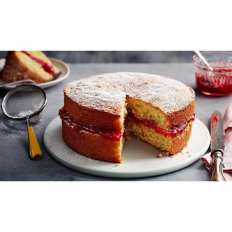 Samuel Groves Samuel Groves 8" Round Victoria Sandwich Sponge Cake