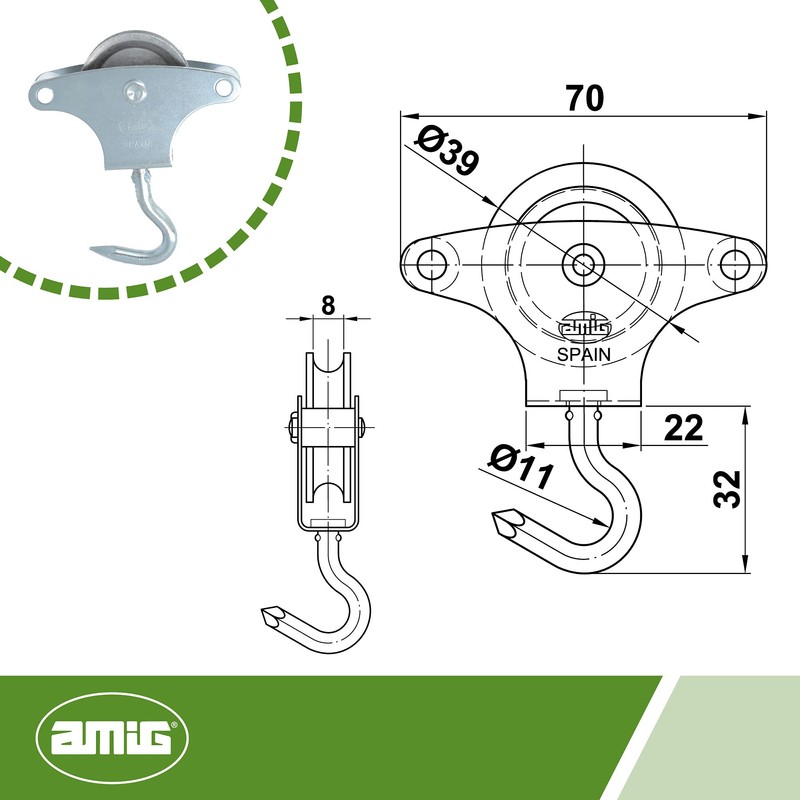 AMIG 1651 – Scissors cortacesped