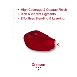 Art Whale Gouache Crimson Refills (50ml/1.7oz)|Intense Pigments, Easy Color Refill (2 pcs.)