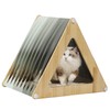 Petsfit Cat Houses for Indoor Cats,Modern Style Wood Cat House