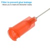 PATIKIL 24Ga Dispensing Needles, 52PCS 1 Inch Industrial Blunt Tip