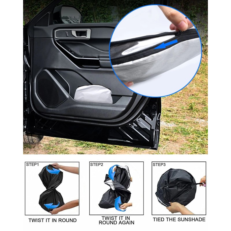 Unbranded Front Auto Windshield Cover Car Windshield Sun Shade for