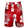 Olibia Mar: modern boys swimming shorts with florall pattern in