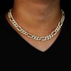 Eseres Figaro Chain Necklace for Men 12MM Figaro Link Chain