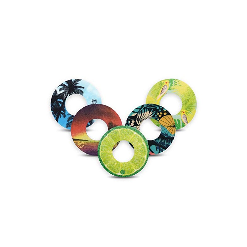 Patches for Freestyle Libre (5 pieces) - Pre-cut, waterproof, non-fraying