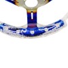 YEHICY 14" Transparent Acrylic Racing Steering Wheel 6 Bolt Neo