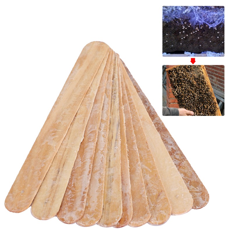 Beekeeping Pest Control Wood Strips Quick Effect Bee Wax Moth