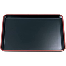 J-kitchens 9 inch Long Hand Zenzai, Bon (Tray, Tray), Black Tenshu, Made in Japan