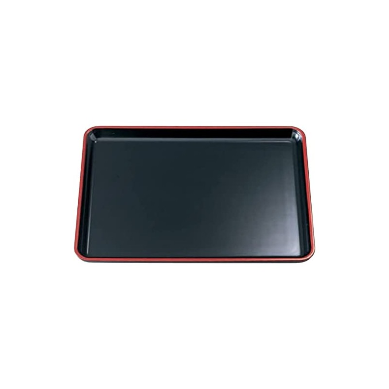 J-kitchens 9 inch Long Hand Zenzai, Bon (Tray, Tray), Black