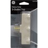 General Electric 3-Outlet Extender, Grounded Wall Tap, 3-Prong, Multiple Plug,