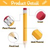 Leinuosen 6 Pcs Giant Pencils 14 Inch Wood Big Jumbo