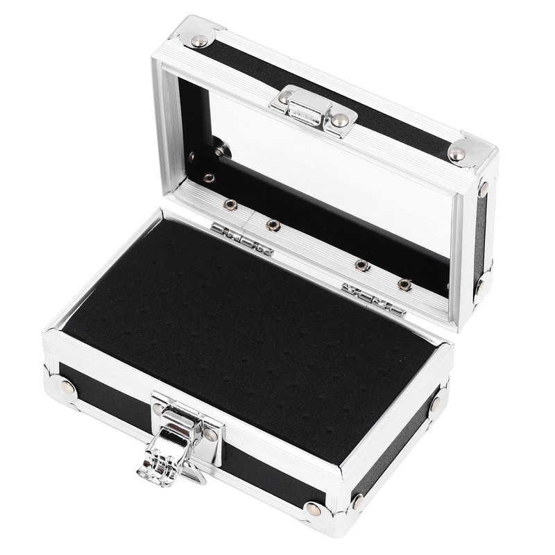 Nail Drill Bits Holder Dustproof Drop Resistant Multi Hole Nail