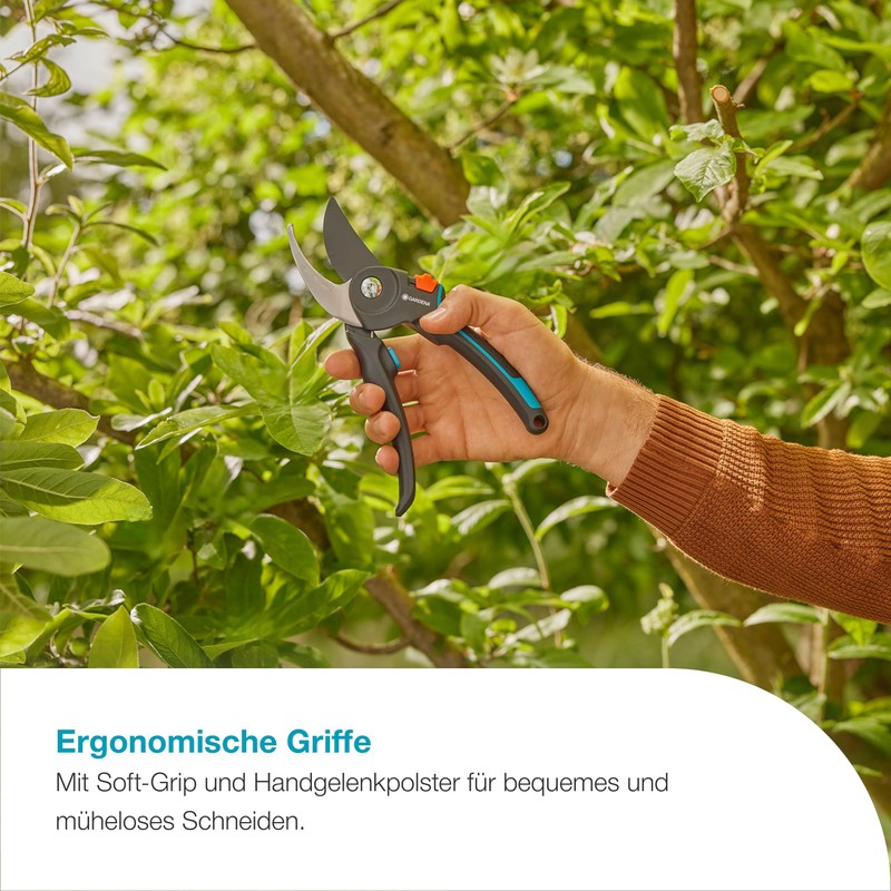 Gardena PremiumCut Pro Pruner Bypass Cut Fresh Wood 24mm Cutting