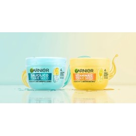 Kit Hidratante Garnier: Hidratante Facial Ácido Salicílico Niacinamida + Hidratante Toque Seco Vitamina C