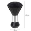 TRIXES Black Hairdressing Salon Neck Brush Hair Duster