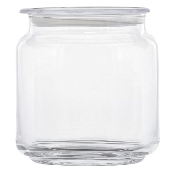 Bestco ND-5761 Luminarc Pure Jar Rondo Glass Jar Storage Container 0.5L