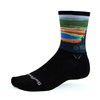 Swiftwick- VISION SIX Impression, Parks Edition, Running and Cycling Socks