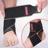 Ligament Support Compression Strap Ankle Gray