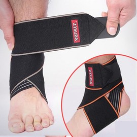 Ligament Support Compression Strap Ankle Gray