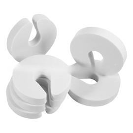 6 Pack Baby Door Guard & Slam Stopper Foam Finger Protector Anti-Pinch Door Safety for Children Soft Door Silencer Prevents Slamming & Pinch Injuries