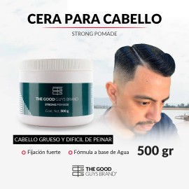 Cera Para Cabello The Good Guys Strong Pomade 500g