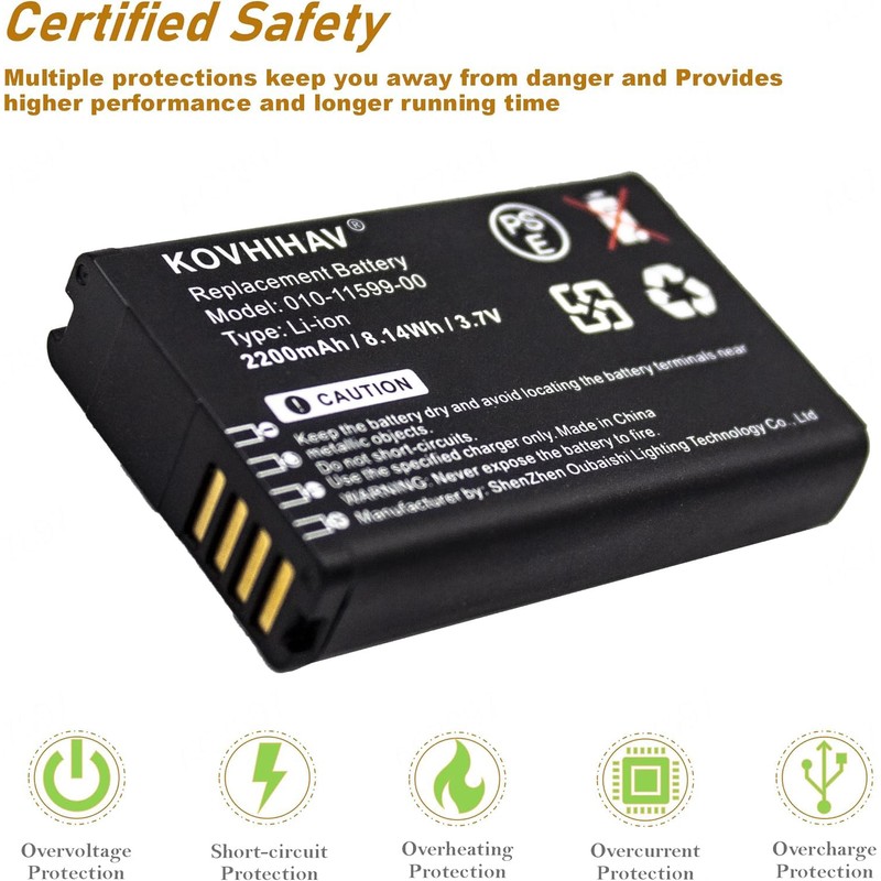 Alpha 200i 300i GPS Battery Compatible with Montana 600 Montana