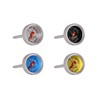 Escali AHS1-4 Easy Read Mini Steak Thermometer Set, Dial Reads