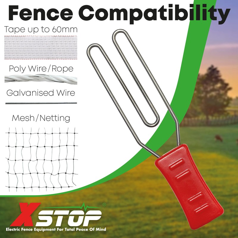 230v Mains Powered Electric Fence Energiser X-Stop EL90 10Km Range,