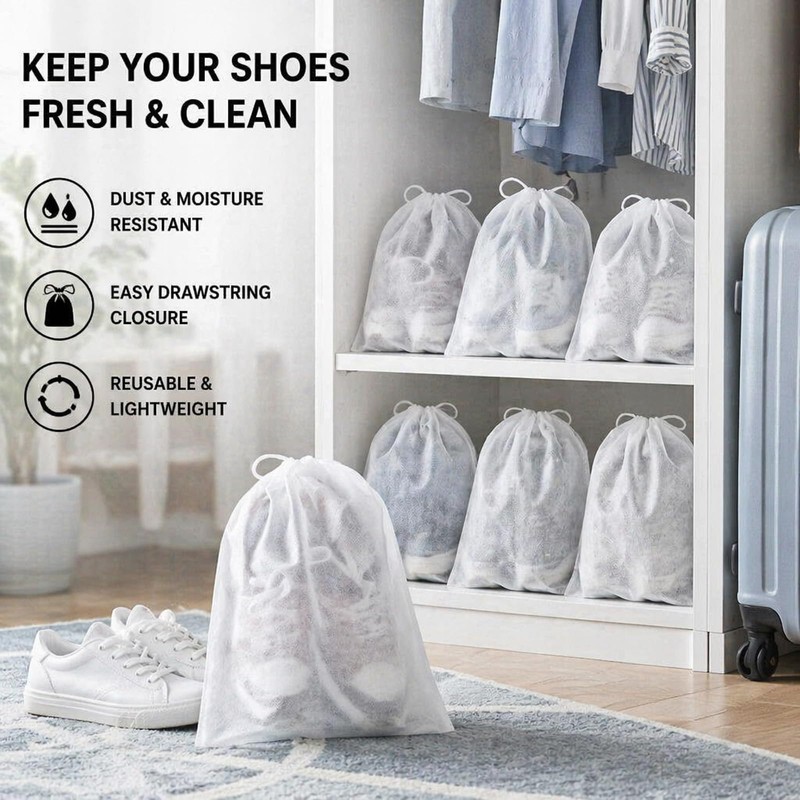 Shoe Cleaning Kit - Shoe Washing Bag - Footwear Storage
