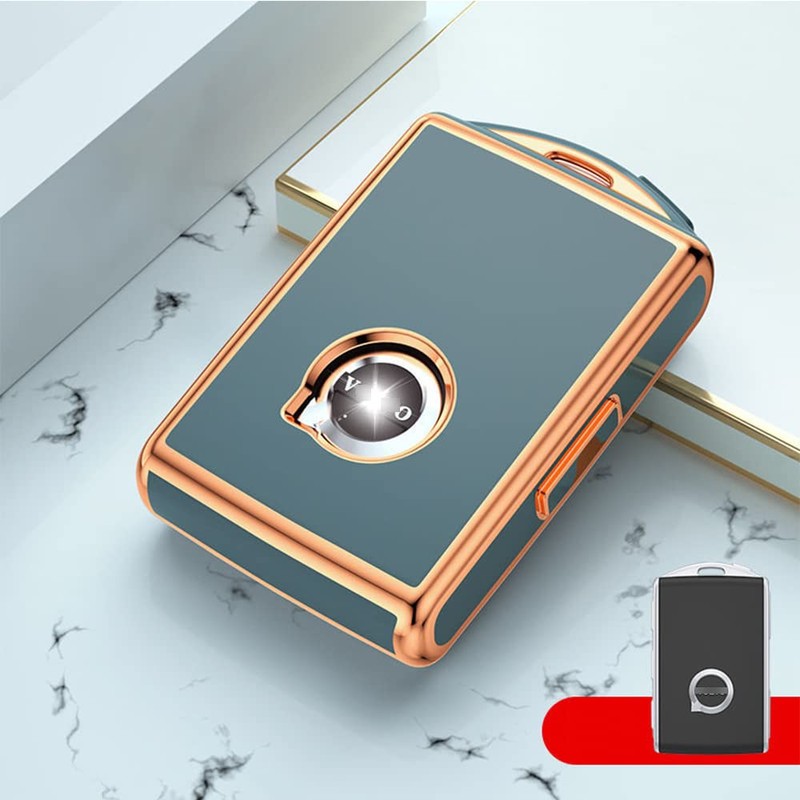 SANRILY 1 Pcs for Volvo Key Fob Cover XC90 XC60