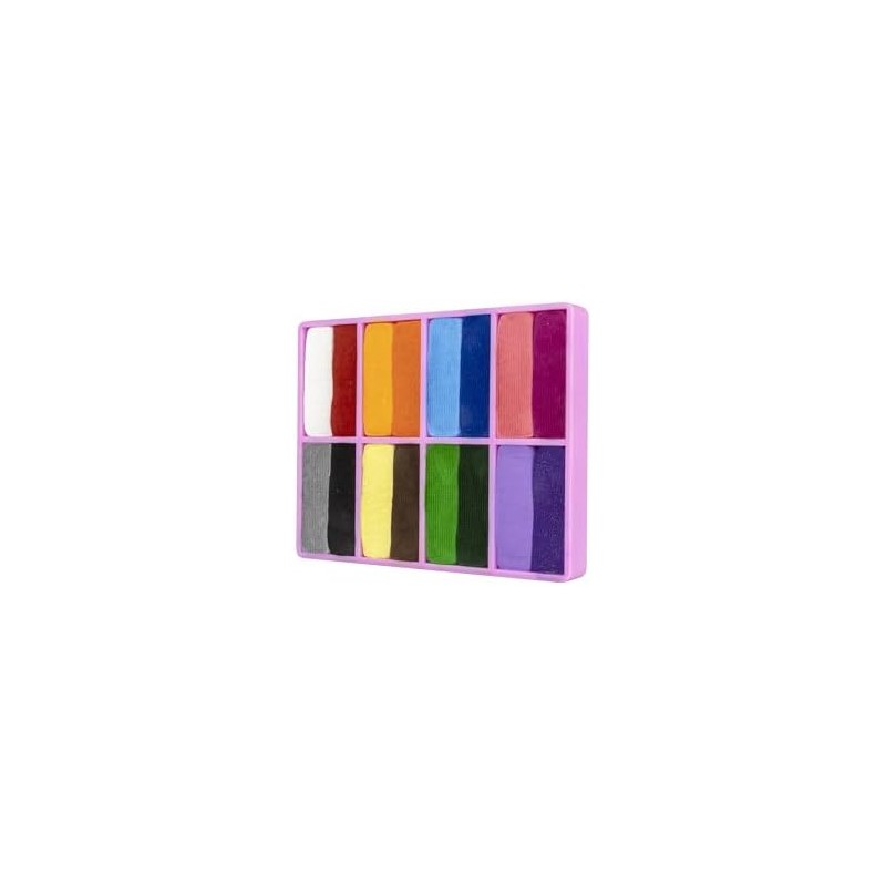 COLIBRIX, Paletita Duos, Maquillaje corporal base agua, Hipoalergenico 120g