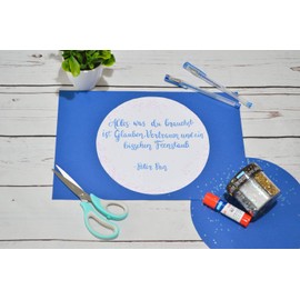 Stylex 23387 Glitter Scatter Decoration in a Practical Shaker Box with Hearts and Stars in 6 Different Designs for Crafts and Decorating