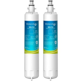Waterdrop RPWF Refrigerator Water Filter (NOT RPWFE), Replacement for GE® RPWF, WD-F19, DWF-36, R-3600, MPF15350, OPFG3-RF300, WF277, RWF1063, RWF3600A, WSG-4, Pack of 2