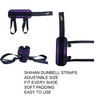 SHIHAN POWER SPORTS Dumbbell Ankle Strap's for Glute Leg Workouts,