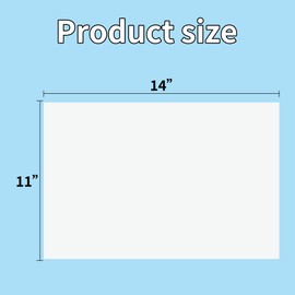 25 Packs Poster Boards,11x14“White Poster Paper,Poster Board Bulk,Posteboard,School Supplies
