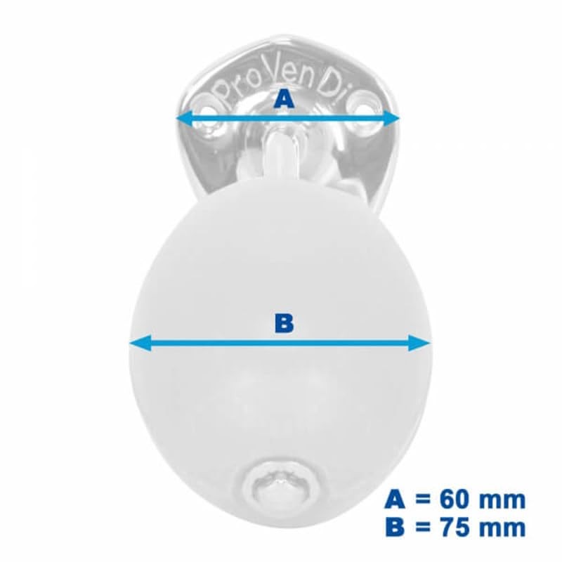 Provendi 2 Verveine Soap Holder with Screw Cap, 2 x