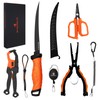 BasicGear Fishing Tool Set – 7” Pliers, 9.5” Fish Lip