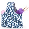 Teamoy Knitting Tote Bag, Travel Project Wrist Bag for knitting